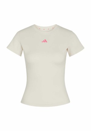 adidas Performance, ADIDAS PERFORMANCE 3-STRIPES STUDIO BABY TEE - T-shirt basic - chalk white