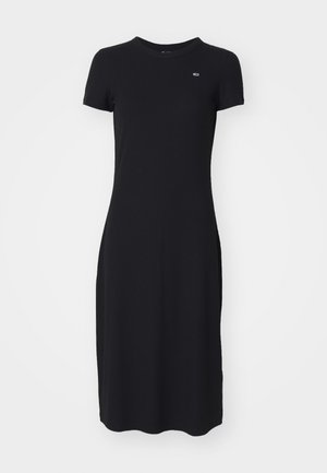 Tommy Jeans Abito a camicia - black