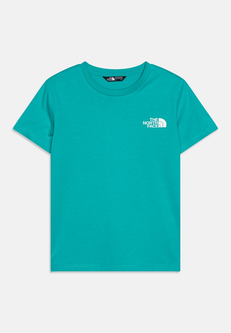 The North Face SIMPLE DOME UNISEX - Print T-shirt - geyser aqua