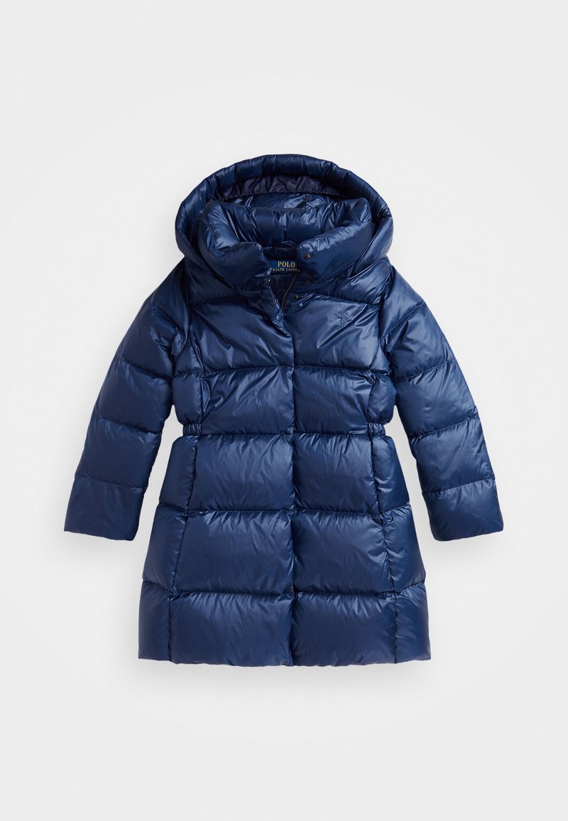 Polo Ralph Lauren QUILTED LONG JACKET - Untuvatakki - newport navy