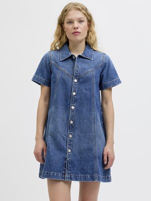 JXAMARA SHAPE DRESS - Robe en jean - medium blue denim