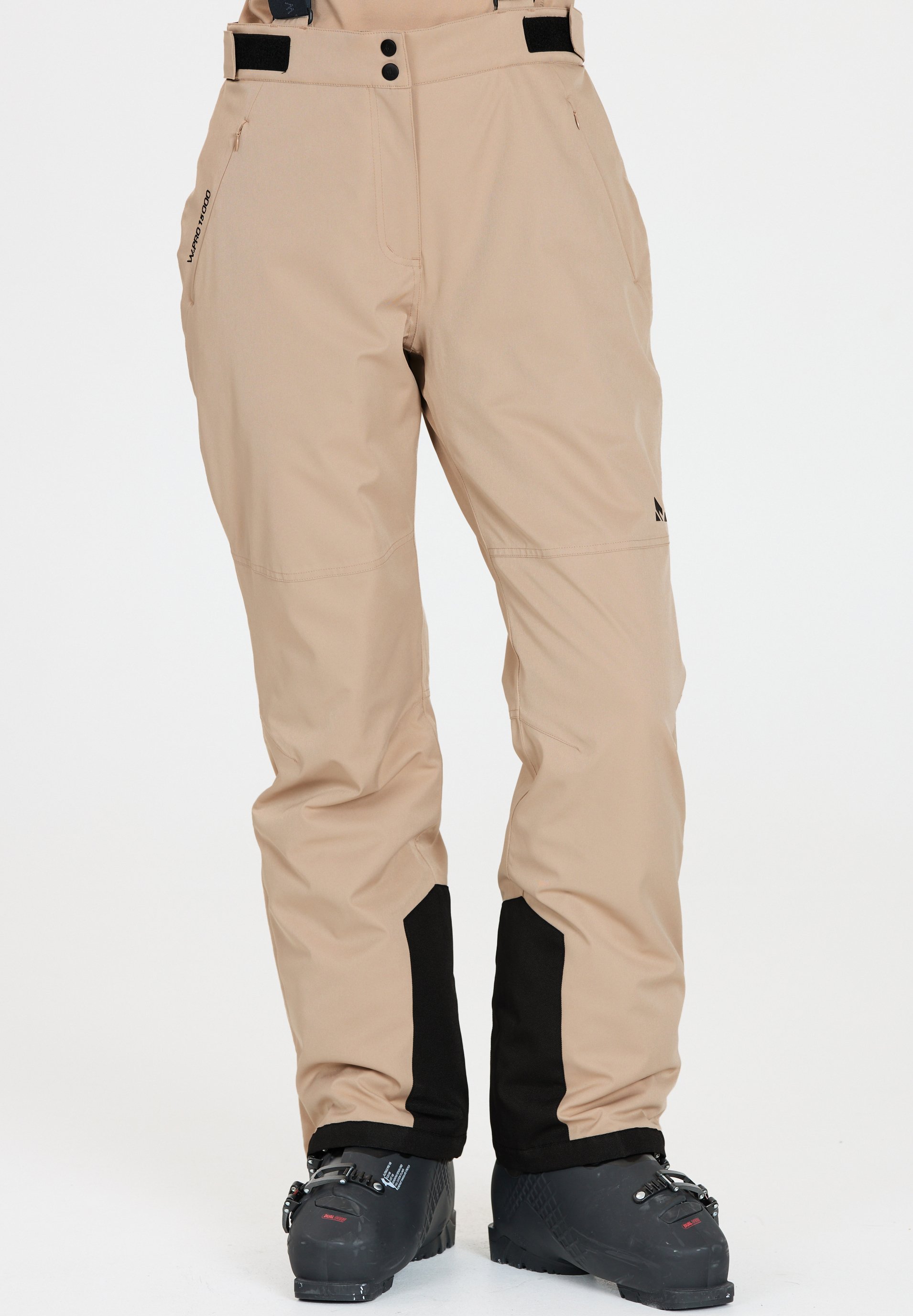 WHISTLER Pantaloni Softshell Donna Con Fodera In Rete E Ventilazione – Robusti, Traspiranti, Girovita Regolabile