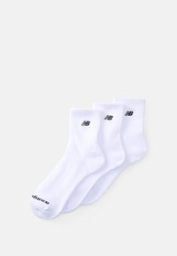 PATCH LOGO SEASONAL ANKLE UNISEX 3 PACK - Socks - white