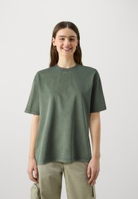Samsøe Samsøe EIRA - Print T-shirt - forest night