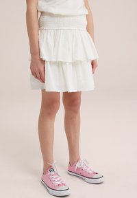 WE Fashion A-linjekjol - weiß
