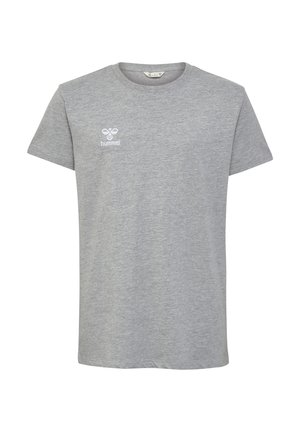 T-shirt - bas - grey melange