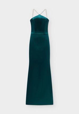 WAL G., EMMA DIAMANTE HALTER NECK - Vestido de fiesta - forest green