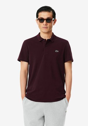 Lacoste, LACOSTE-POLO HOMME-DH5522-00 - Polo - marron châtaigne-ke