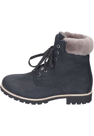 Panama Jack Bottines à lacets - black