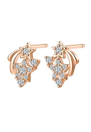 Earrings - rose gold-coloured