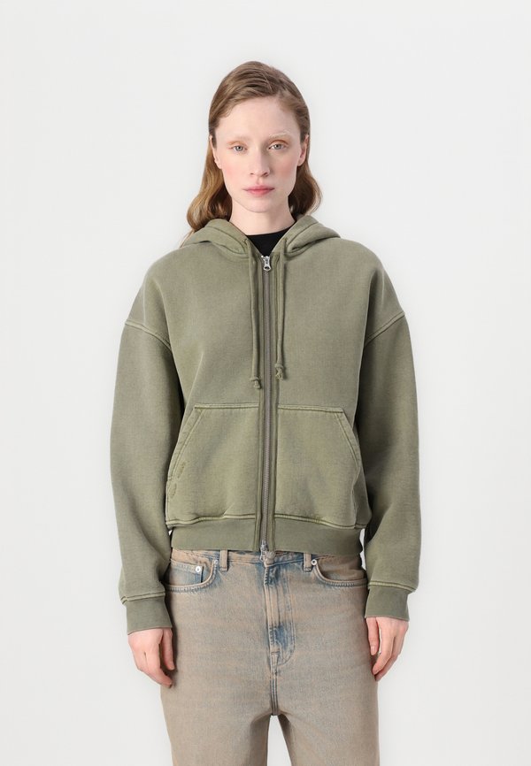 SAVA HOODIE  - Zip-up sweatshirt - vetiver