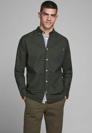 JJECLASSIC - Shirt - olive night