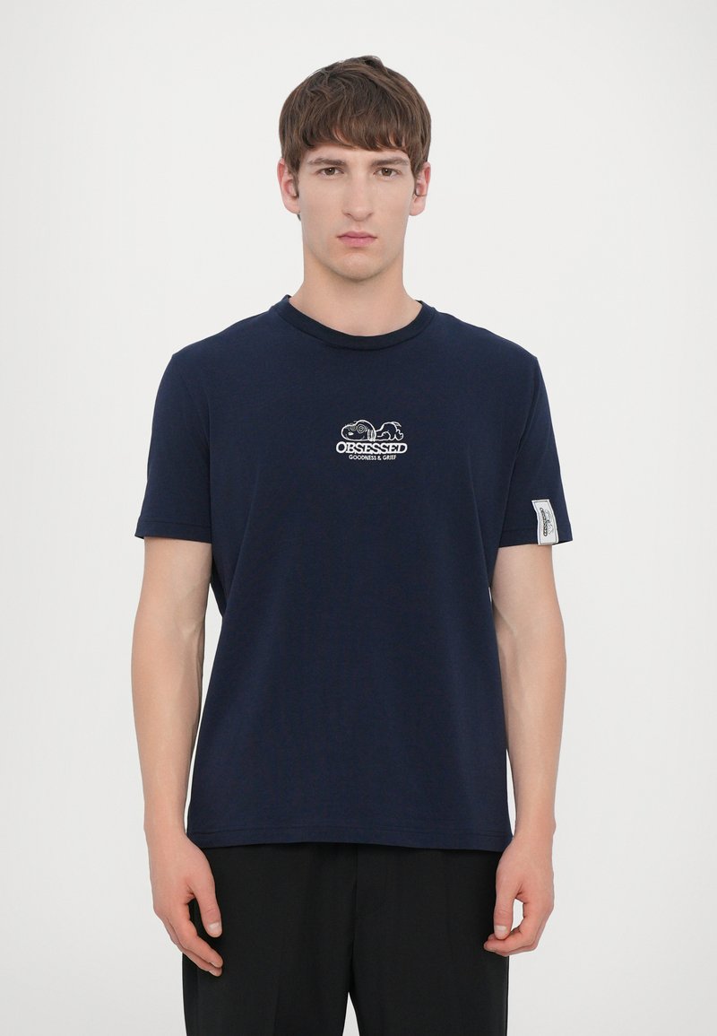 Iceberg T-Shirt print - blu