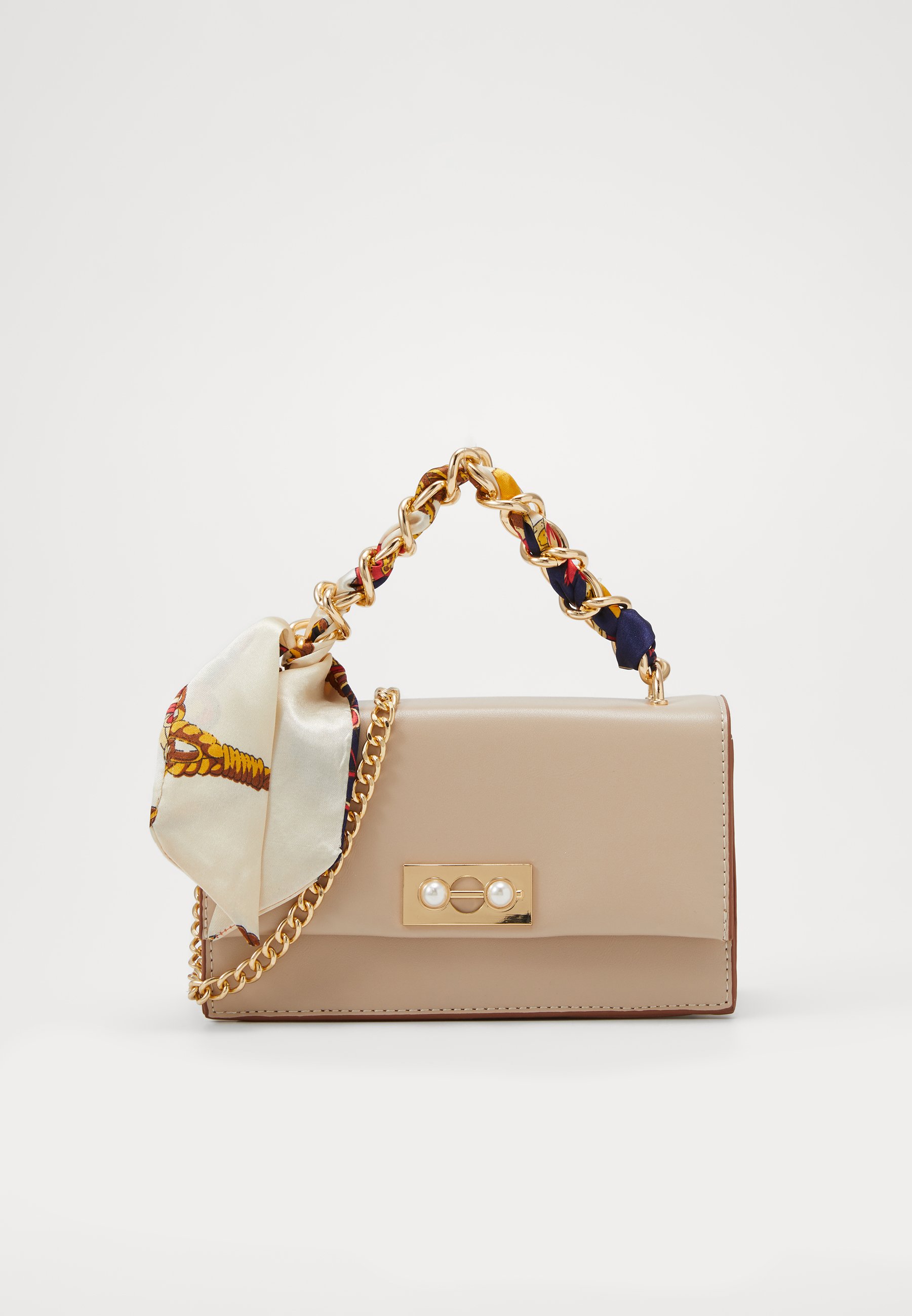 Pieces PCSCARLET CROSS BODY Håndveske beigemulti Pieces PCSCARLET CROSS BODY Håndveske blackbeige multi