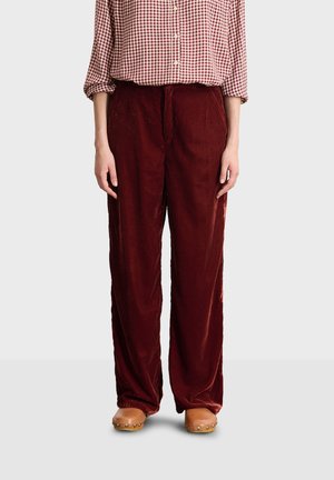 SLACKS KLAYA - Pantalon classique - burgundy