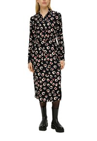 s.Oliver Blusenkleid - schwarz