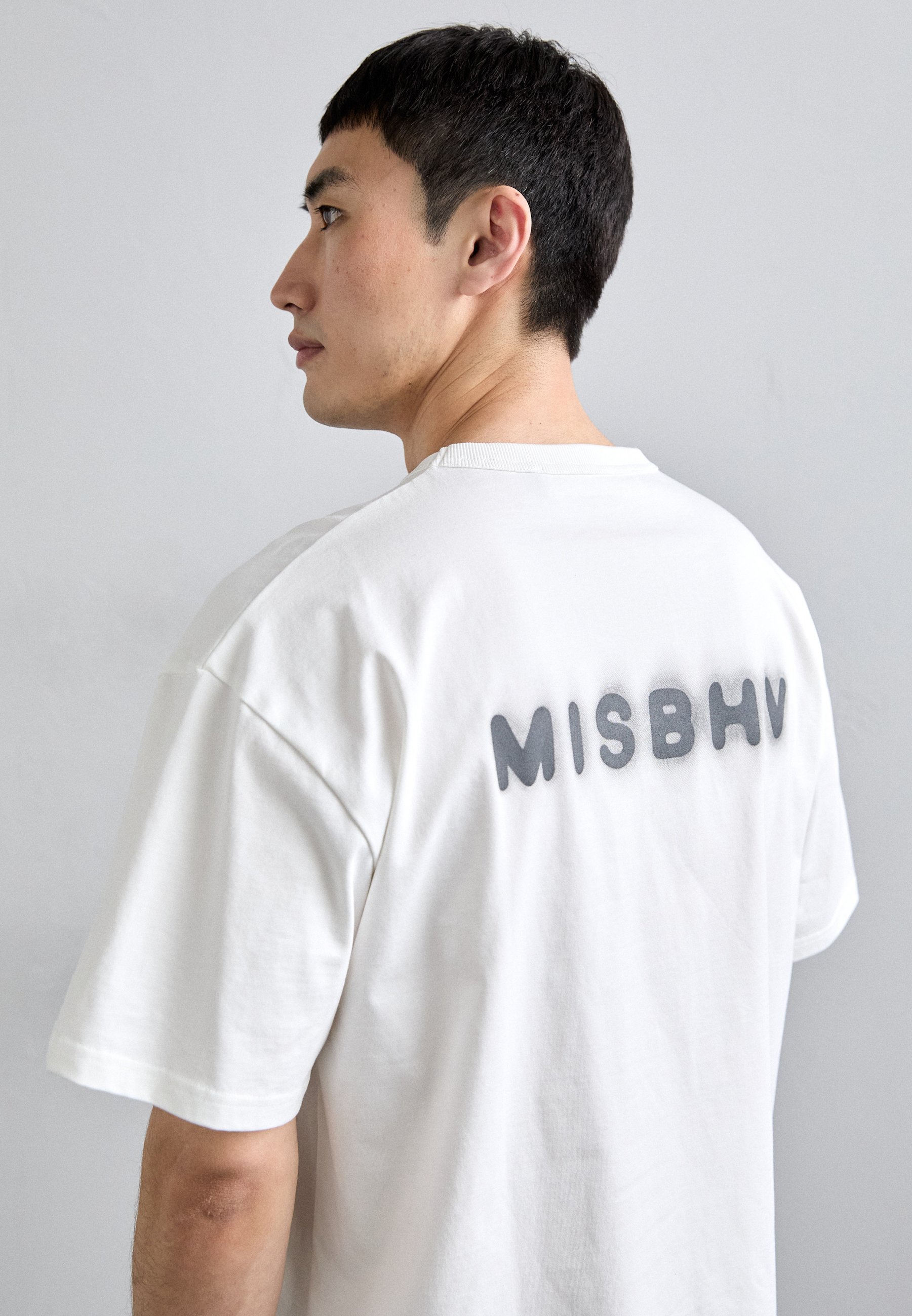 MISBHV COMMUNITY - Print T-shirt - white - Zalando.co.uk
