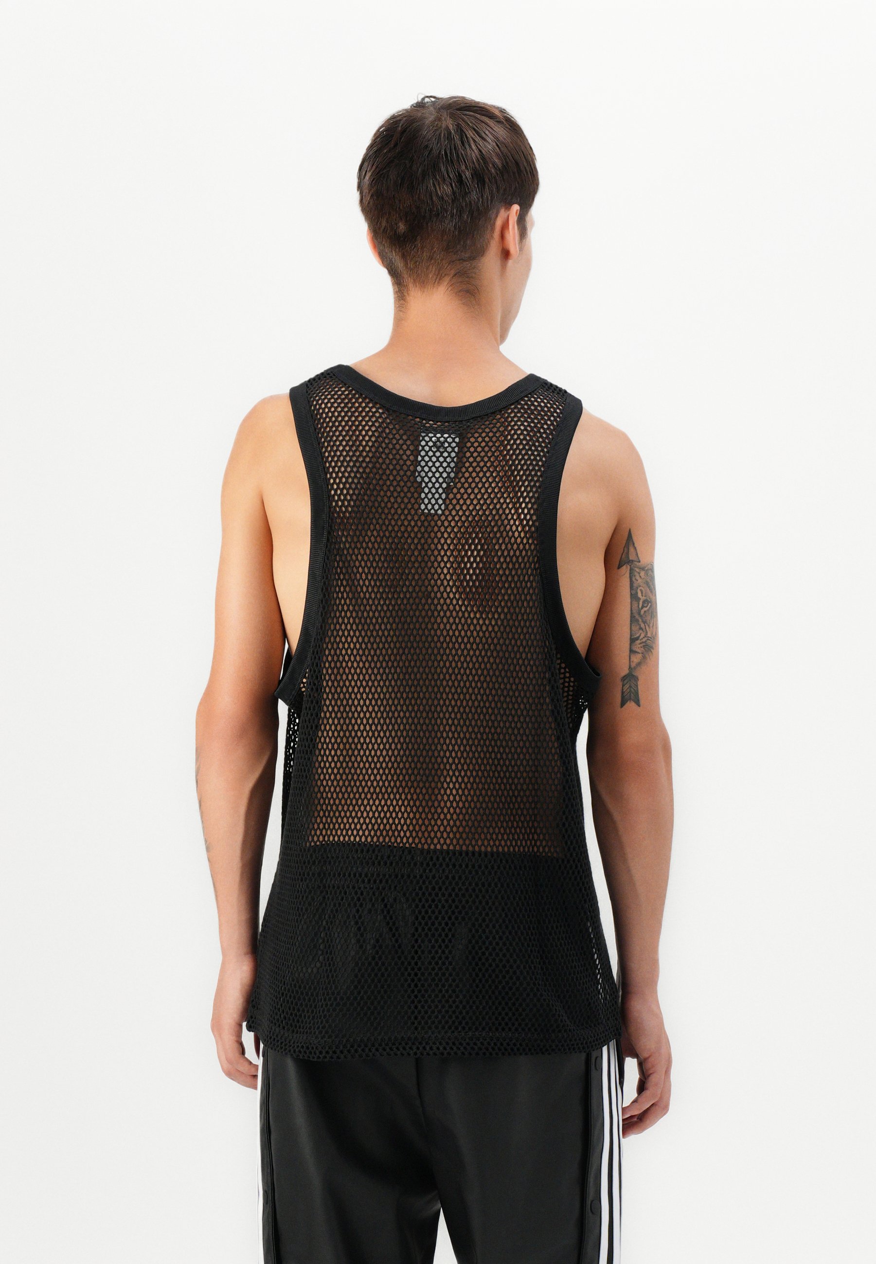adidas Originals JEREMY SCOTT TANK UNISEX - Top - black/preto