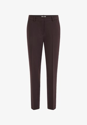 WE Fashion, Nohavice chinos - dark brown