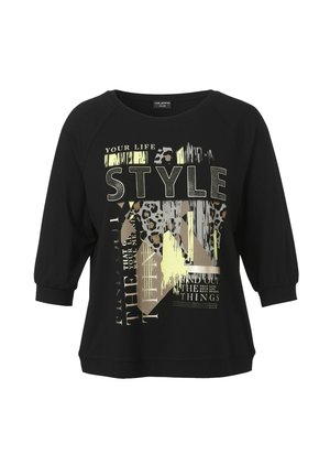RUNDHALS MOTIV - Langarmshirt - schwarz