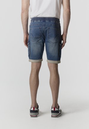 Koroshi, REGULAR - Shorts - azul med   medium blue