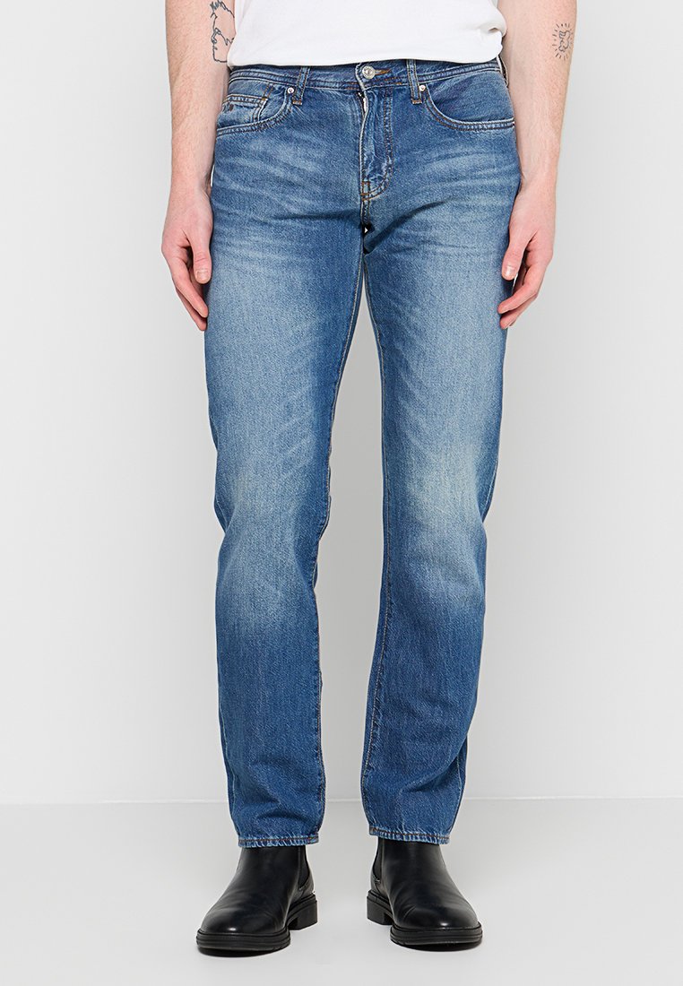 Armani Exchange Slim fit jeans blauw Armani Exchange Slim fit jeans blauw