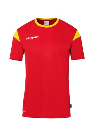 TEAMSPORT - SQUAD 27  - Sport T-Shirt - rotgelb