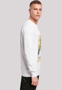 F4NT4STIC DC COMICS BATMAN VS SUPERMAN WANTED POSTER - Sudadera - white
