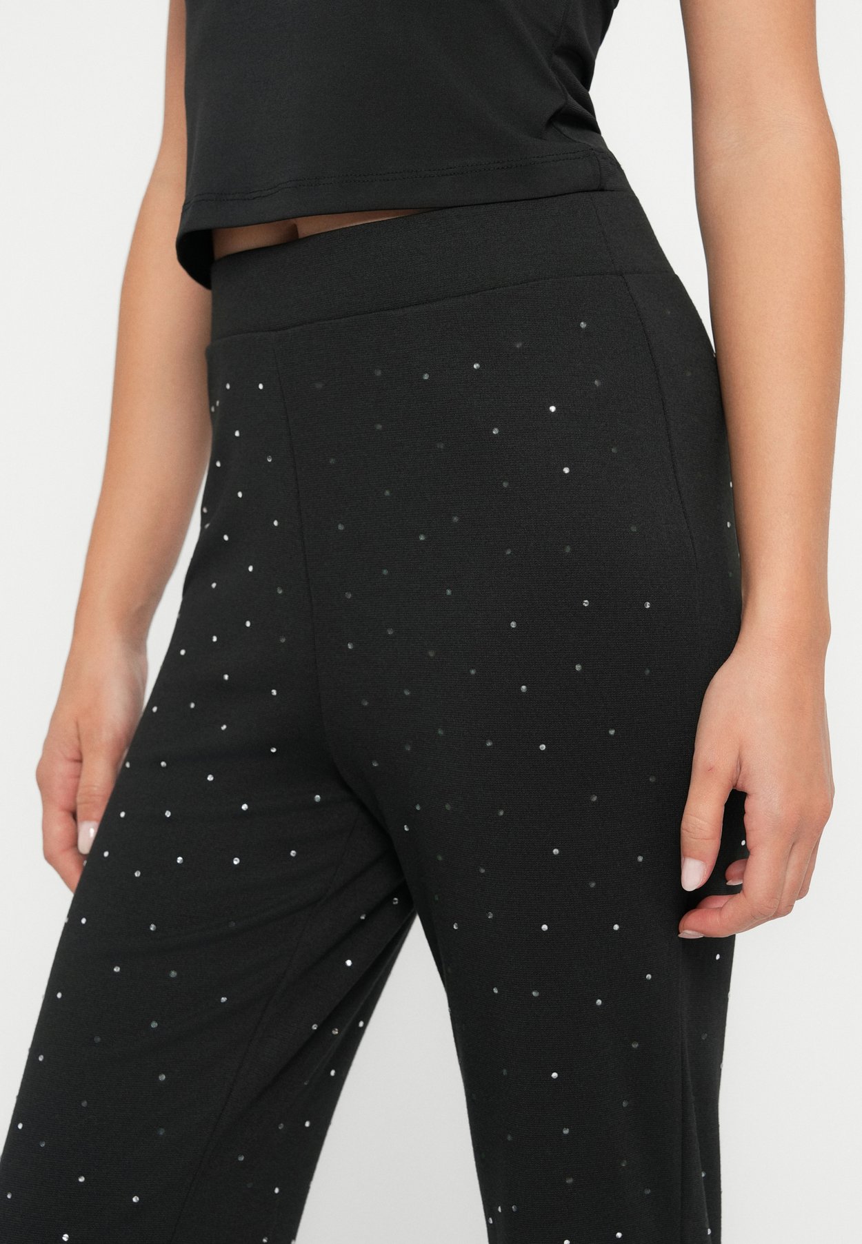 ONLANNE FLARED RHINESTONE PANT