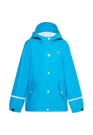 Regnjakke / vandafvisende jakker - cyanblau