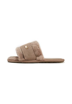 MUCHAS - Pantoffels - dark beige