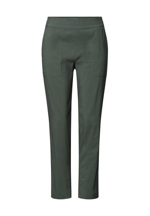Street One, SLIM LEG CHINO MIT ELASTIKBUND - Pantalon classique - cilantro green
