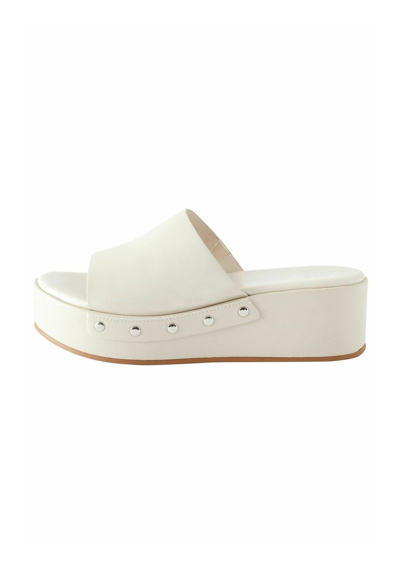 Next FOREVER COMFORT STUDDED REGULAR FIT - Platt slip-in - bone