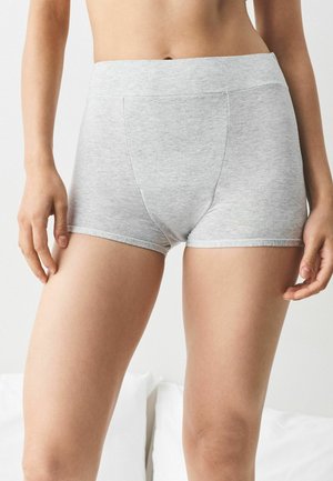 Next, SHORT FIT - MEDIUM FLOW PERIOD ULTIMATE COMFORT KNICKERS 2 PACK - Boyshorts - grey purple
