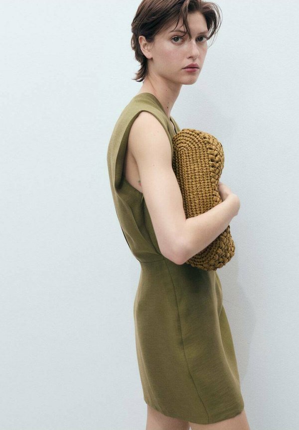 VENE - Shift dress - khaki3