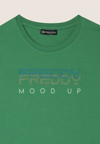 Freddy GIROCOLLO CON PERLINE SUL FRONTE - Sudadera - bright green