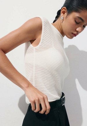Mango, ADULT - T-shirt basique - off-white