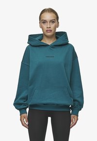 Pegador CLARITA - Sportinis megztinis - washed urban turquoise/black gum