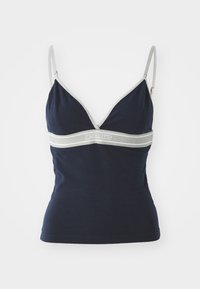 LEO ELASTICATED CAMI - Top - navy