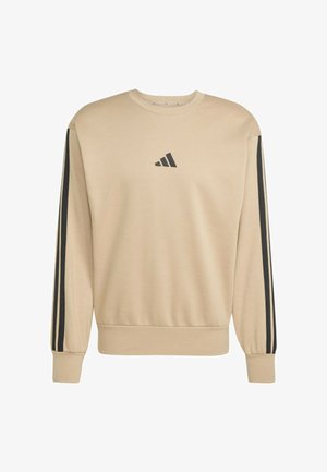 adidas Sportswear, CON 3 BANDE ESSENTIALS - Felpa - beige