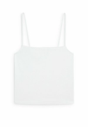 Massimo Dutti STRAPPY TRIM - Top - white