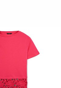 Calliope FONDO SANGALLO - T-shirt con stampa - fucsia