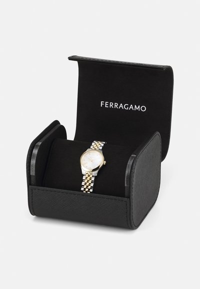 FERRAGAMO DUO MINI - Karóra - silver-coloured/gold-coloured