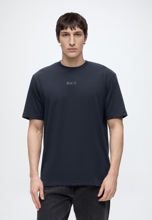 BOSS, TEE - T-shirt basic - dark blue