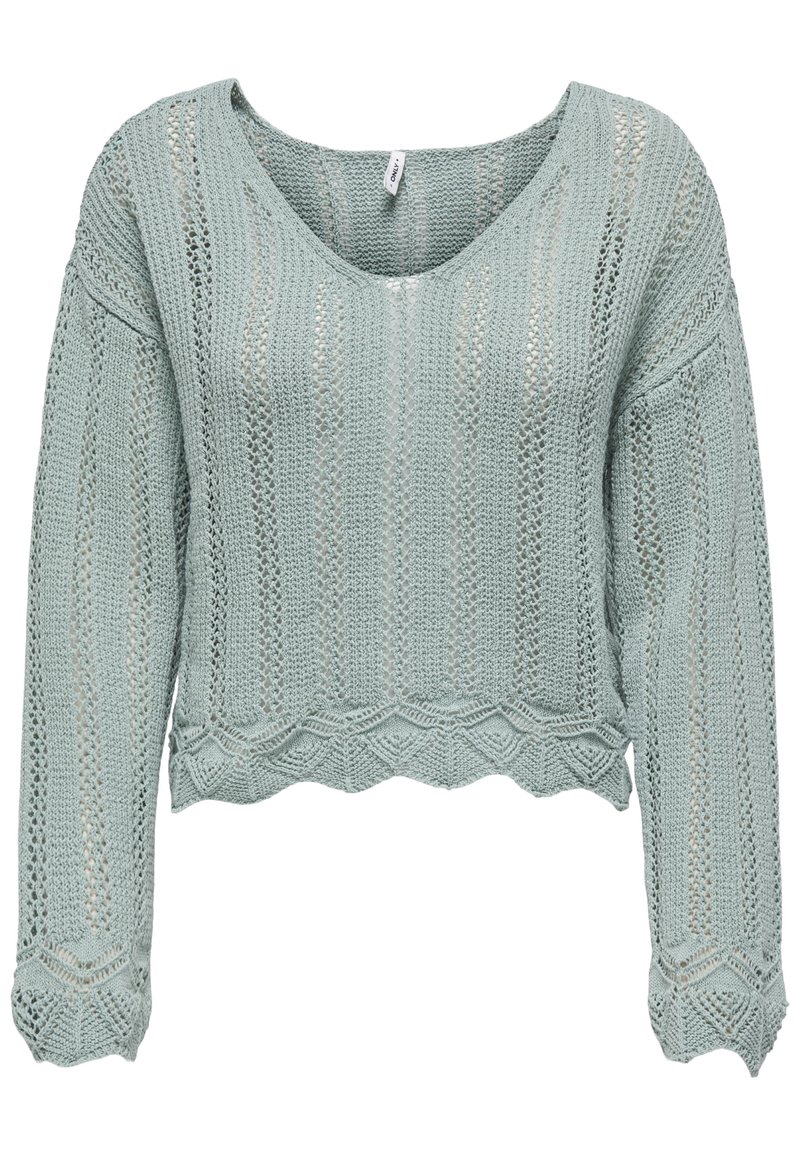 Only Trui lichtgrijs Only Trui lichtgrijs