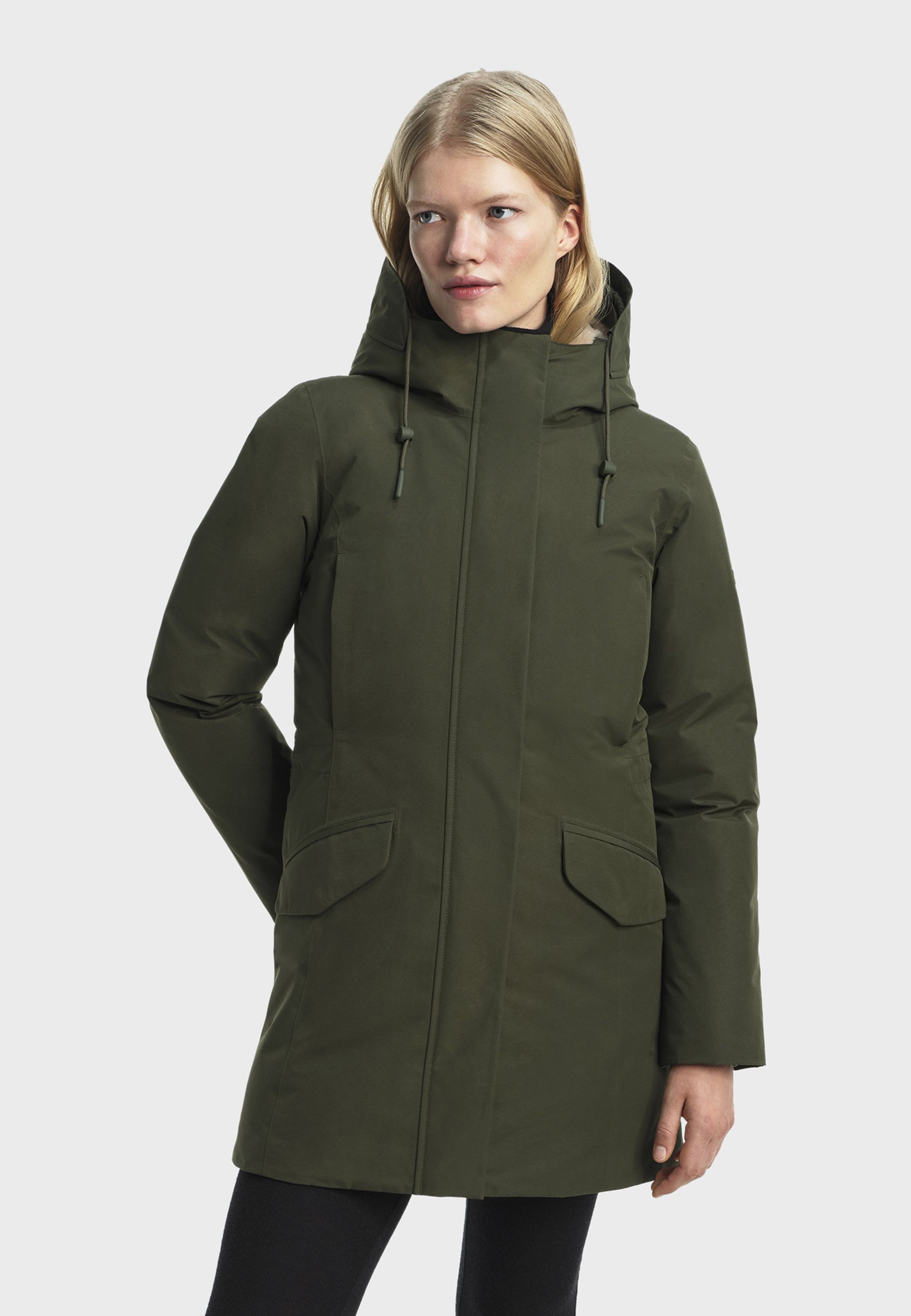 Manteau Imperméable Toggi Femme – Cèdre – Taille 12 – Kaki – Équitation