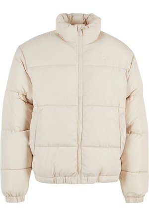 Karl Kani CHEST SIGNATURE PUFFER  - Winterjacke - off white