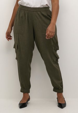 KCMILLE - Cargo trousers - forest night