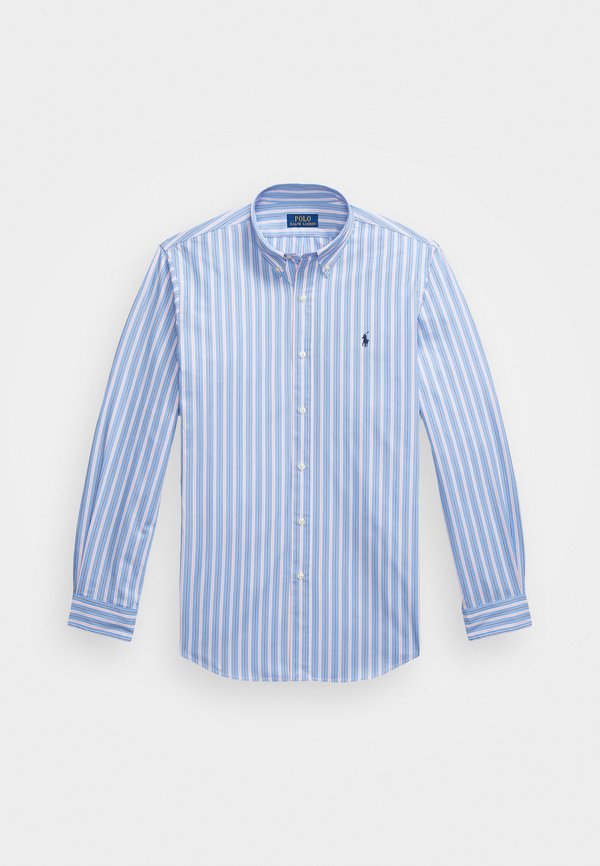CUSTOM FIT STRIPED STRETCH POPLIN SHIRT - Shirt2