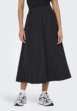 ONLFADUMA LONG SKIRT - Jupe longue - black